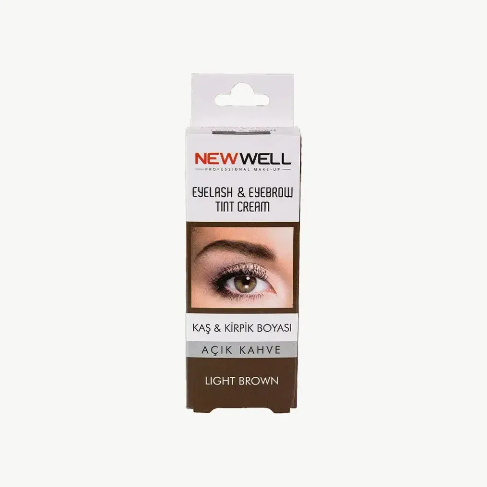 Newwell Lash & Brow Tint teinture sourcils châtain clair
