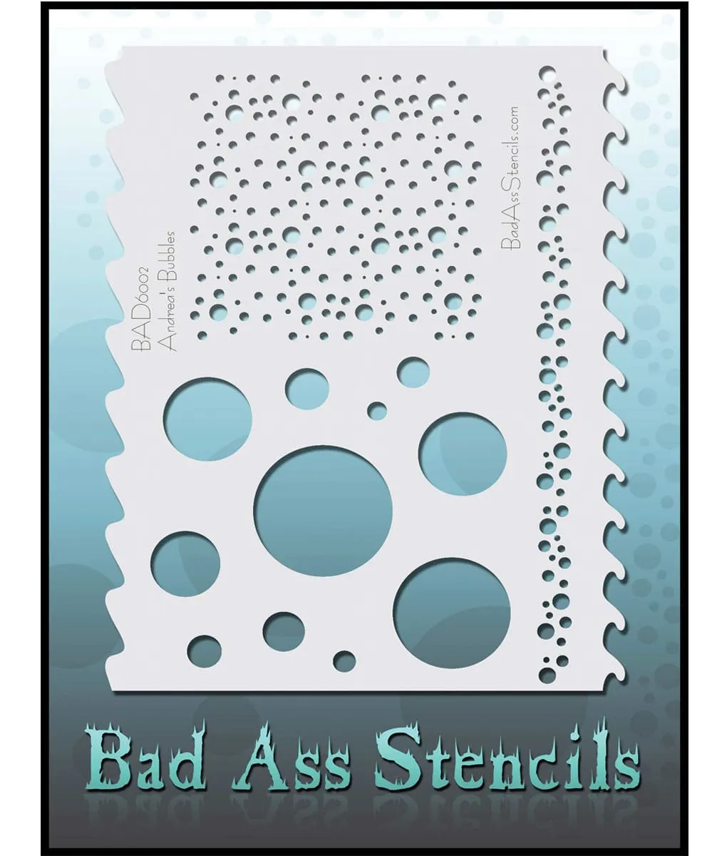 Graftobian Bad Ass Stencils Vintage pochoir maquillage réutilisable