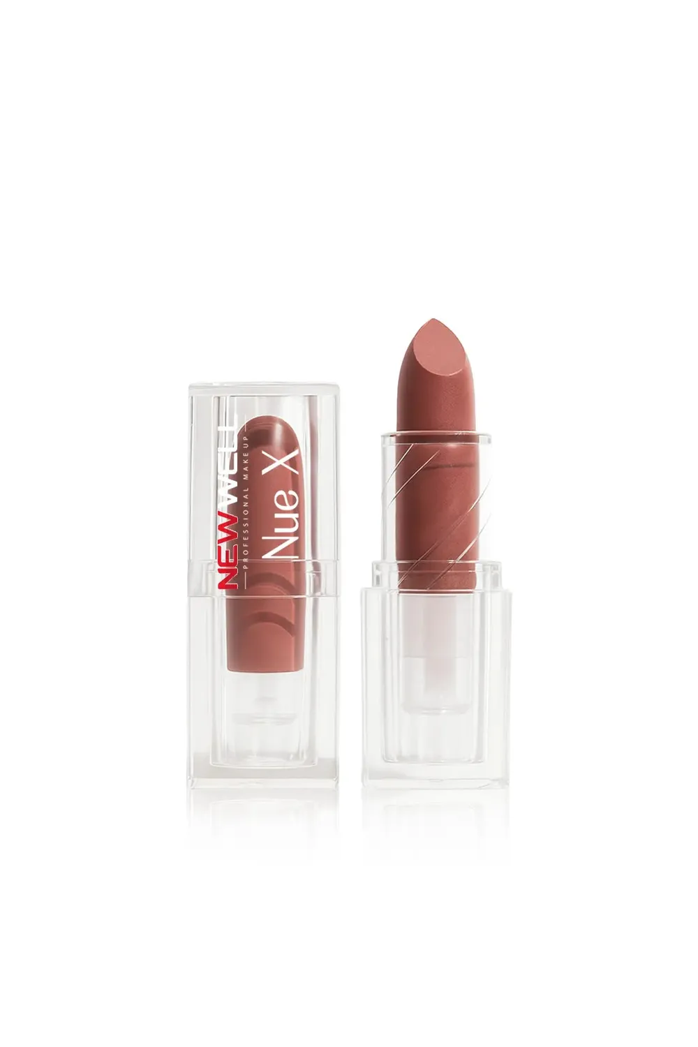 New Well Nue X Silkly rouge à lèvres 01 nude pink mat