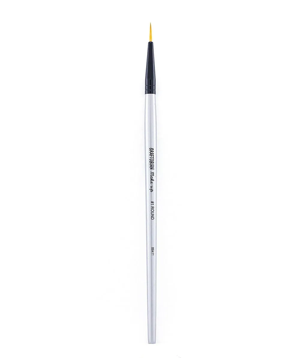Graftobian #1 Round Brush 1/16 pinceau rond détail synthétique