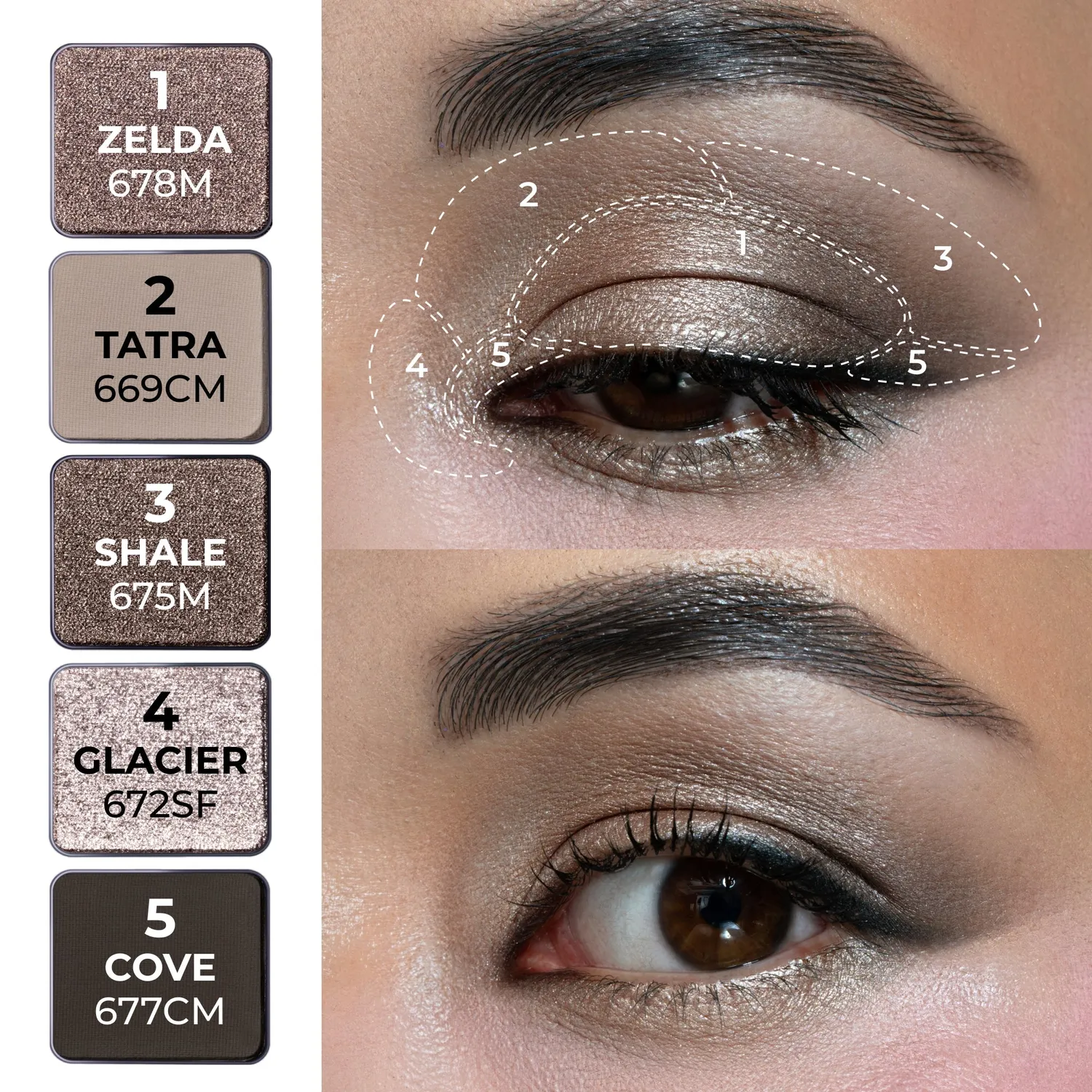 Natasha Denona I Need a Cool palette fards froids 15 teintes