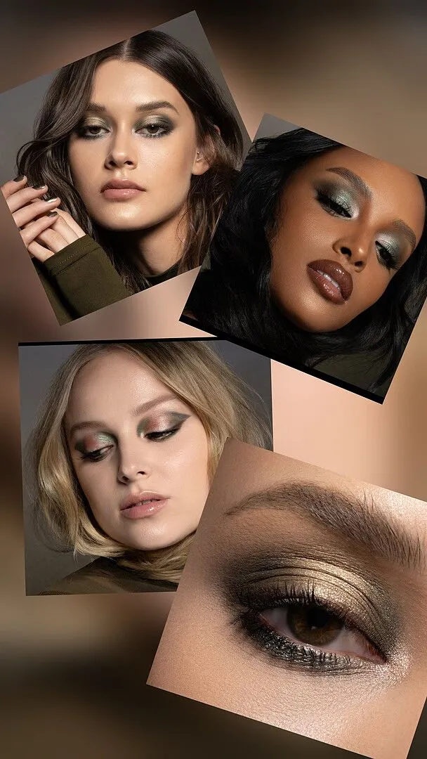 Natasha Denona Mini Gloom palette 5 fards verts