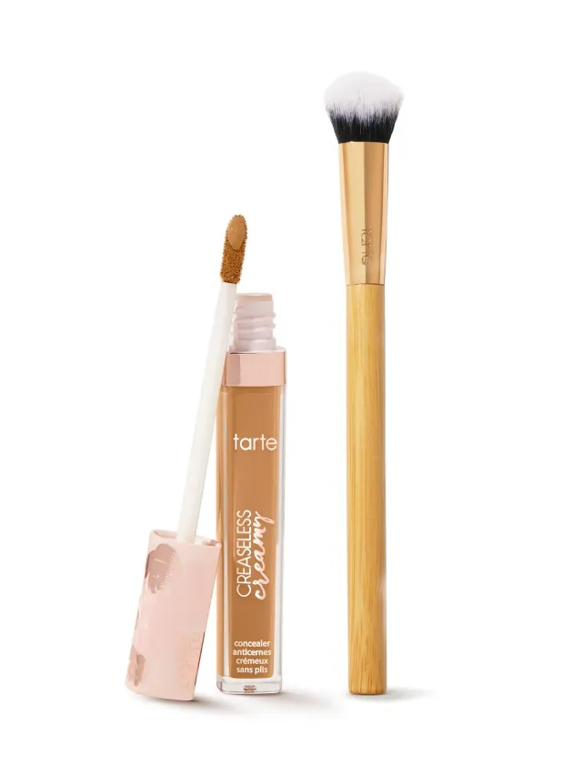 Tarte creaseless correcteur couvrant + pinceau patte