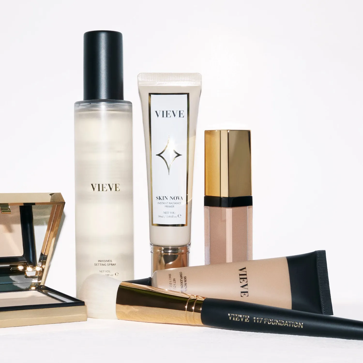 Vieve Complete Complexion Set 117 coffret teint 6 pièces