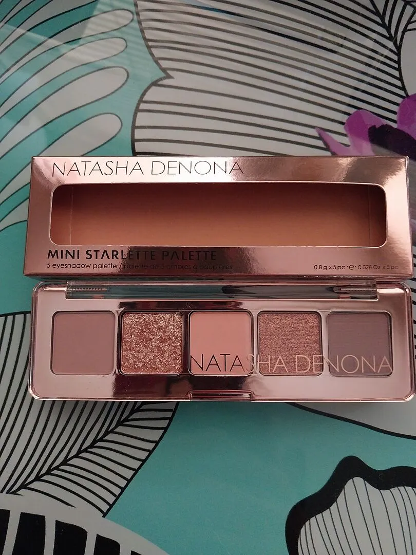 Natasha Denona Mini Starlette palette fards à paupières 5 fards rosé taupe