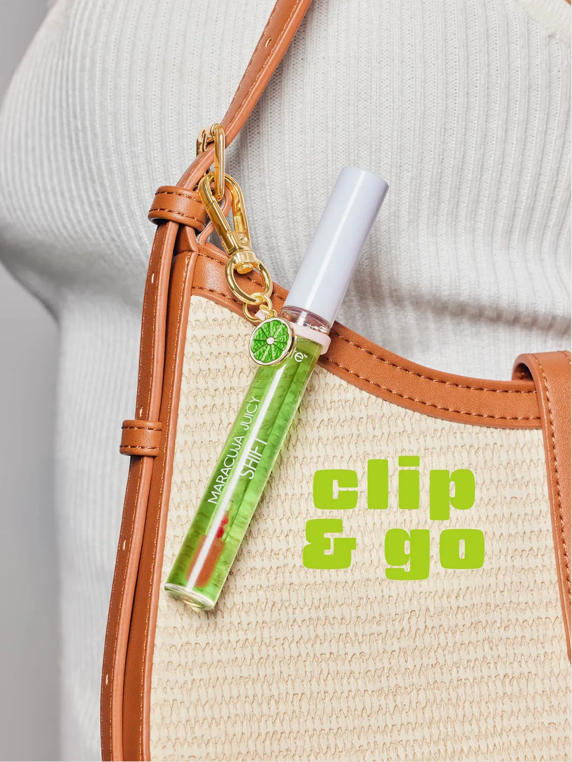 Tarte Maracuja Juicy Lip & Cheek Shift huile teintée lime rose perso