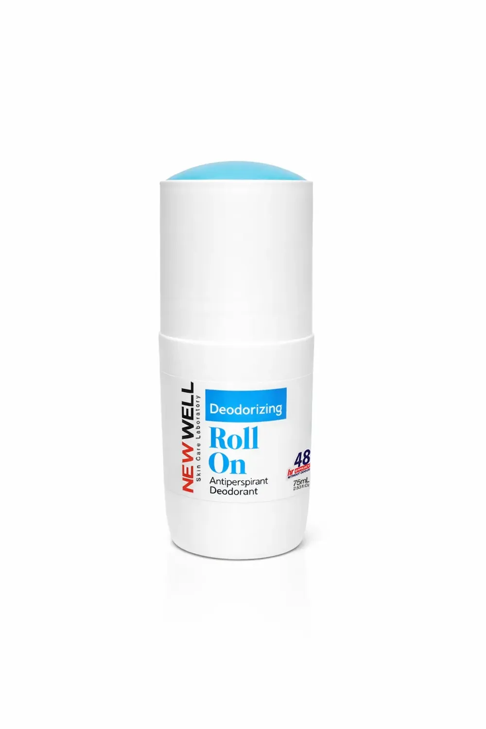 New Well Blue déodorant roll-on frais 75 ml