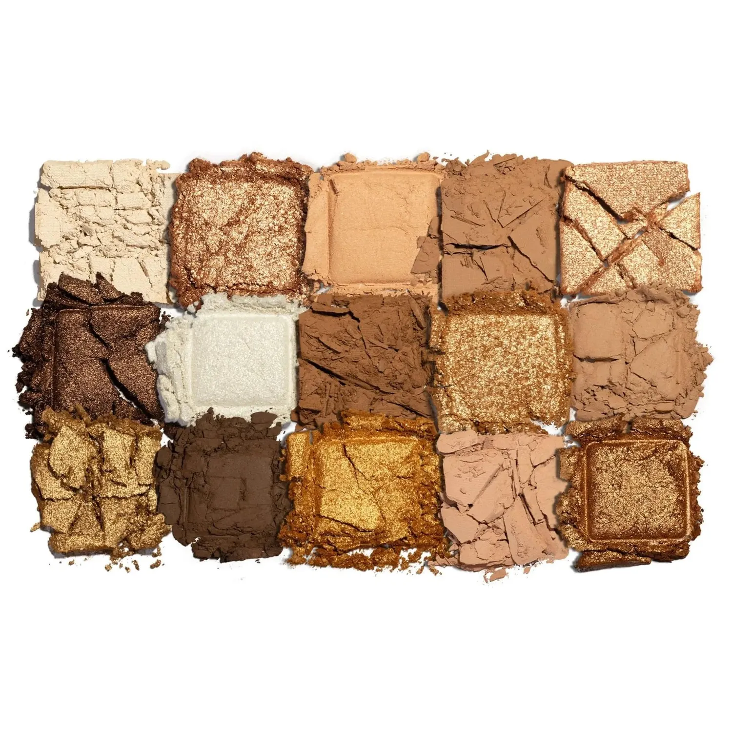 Natasha Denona Golden palette fards à paupières 15 fards dorés