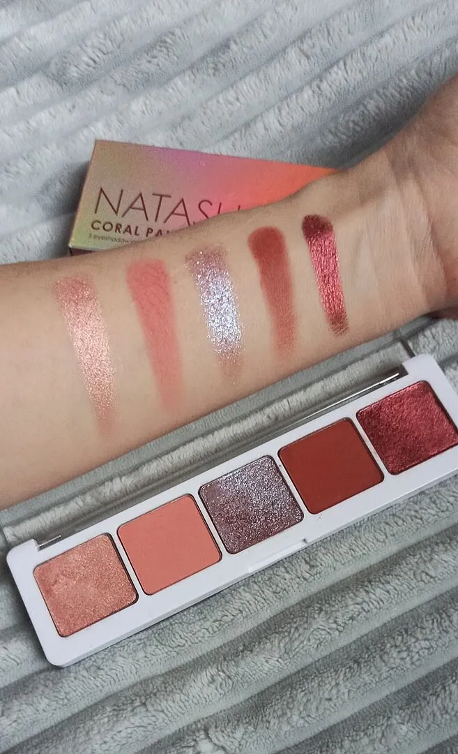 Natasha Denona Coral palette fards paupières 5 teintes