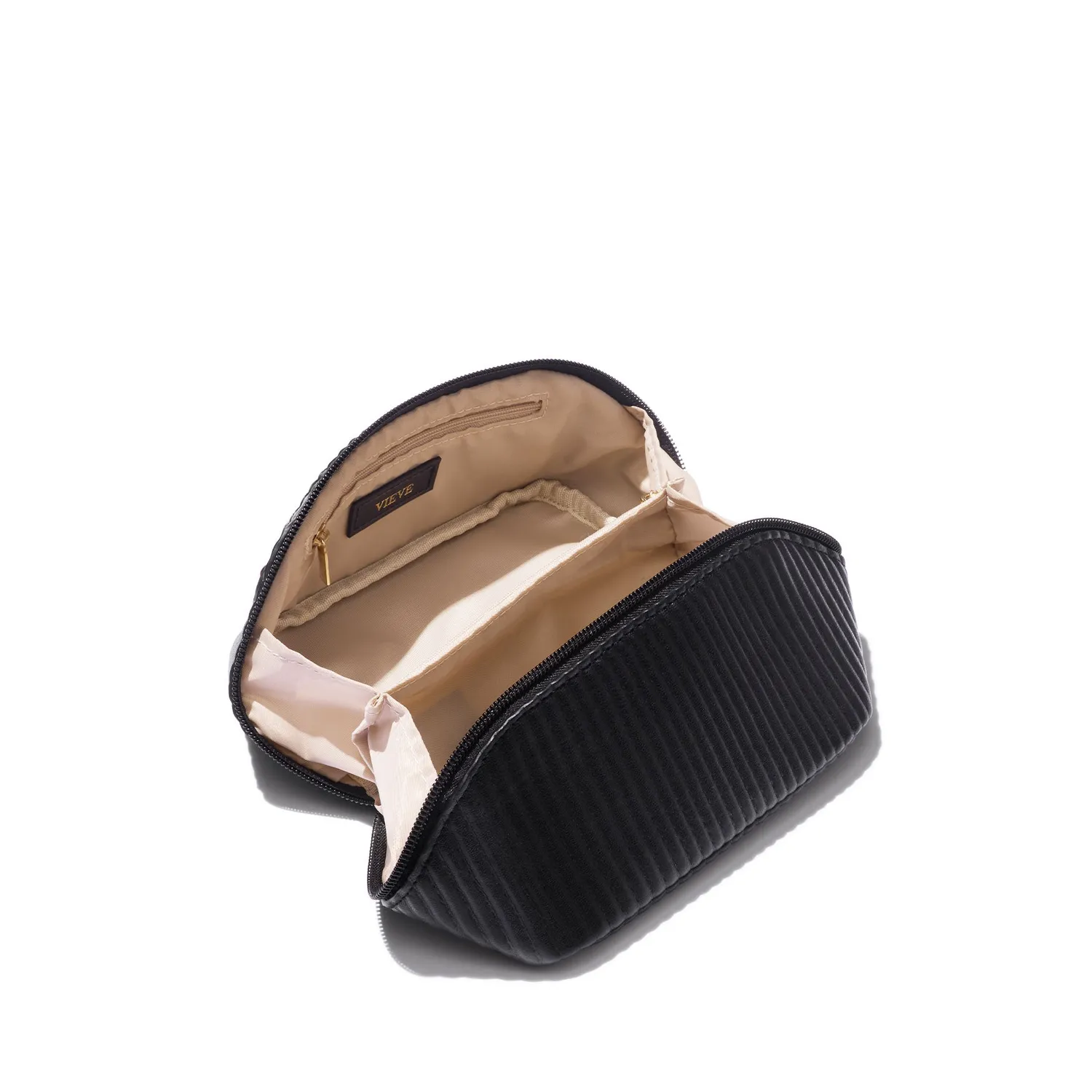 Vieve Luxe Makeup Bag Mini trousse maquillage noire