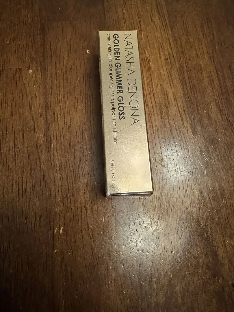 Natasha Denona Golden Glimmer gloss repulpant doré 5 ml