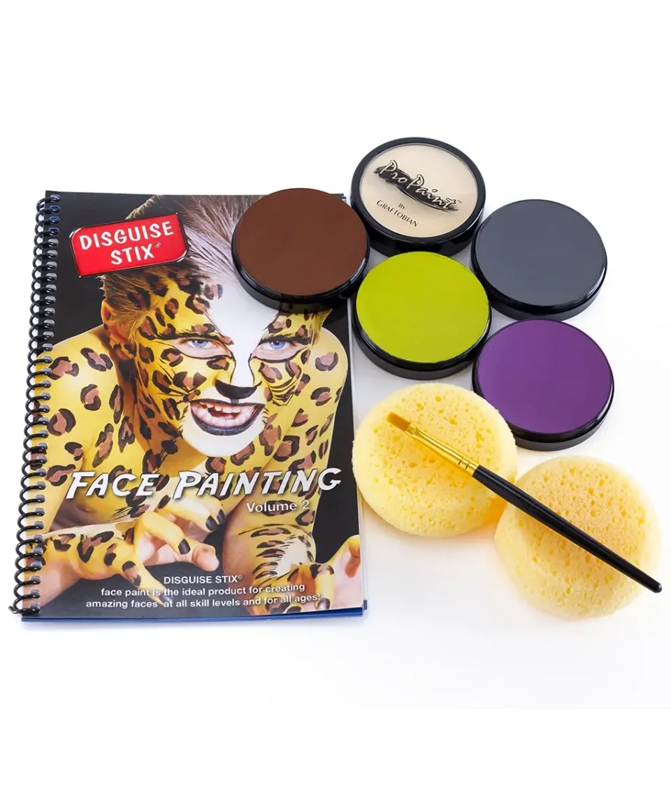Graftobian ProPaint peinture visage corps creepy 5 couleurs