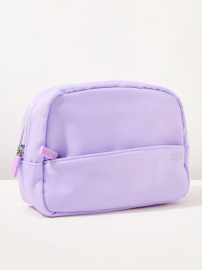 Tarte Glam On The Go trousse maquillage lavande nylon