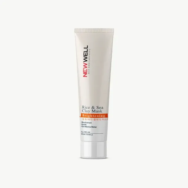 New Well Rice & Sea masque argile 100 ml éclat