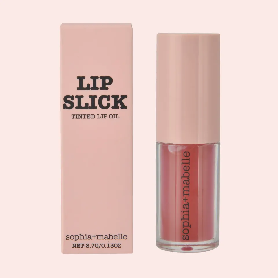 sophia+mabelle Lip Slick Beach Please huile à lèvres teintée