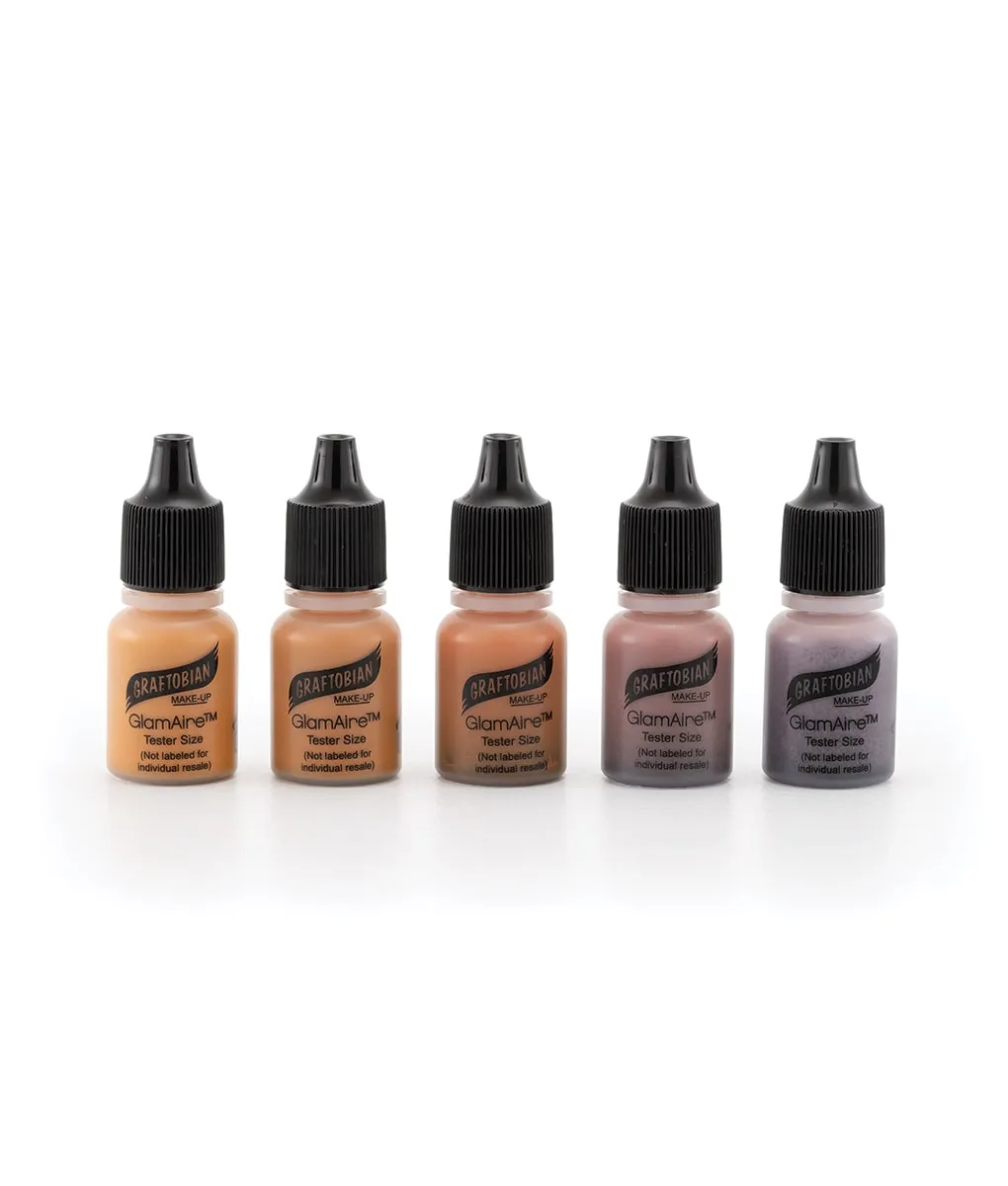 Graftobian GlamAire starter set fond teint airbrush 5x7ml