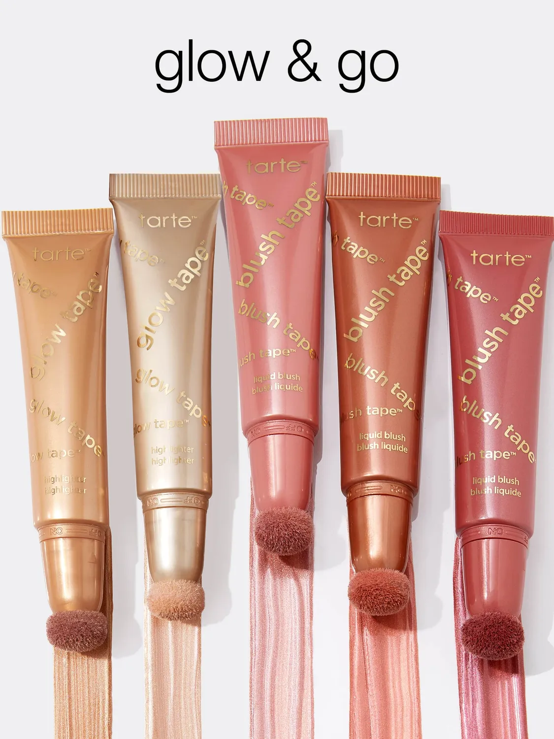 Tarte Blush Tape Glow Tape duo blush liquide peach golden