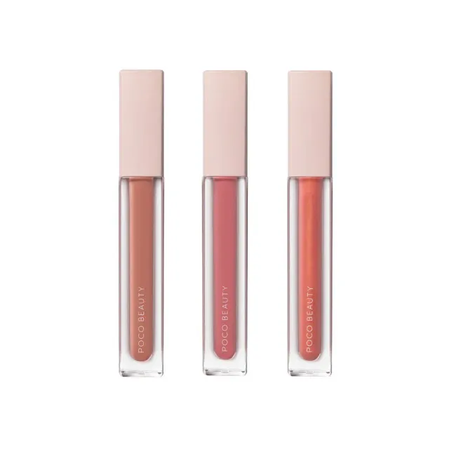 Poco Beauty Lightweight Lipglaze Trio gloss 3 teintes