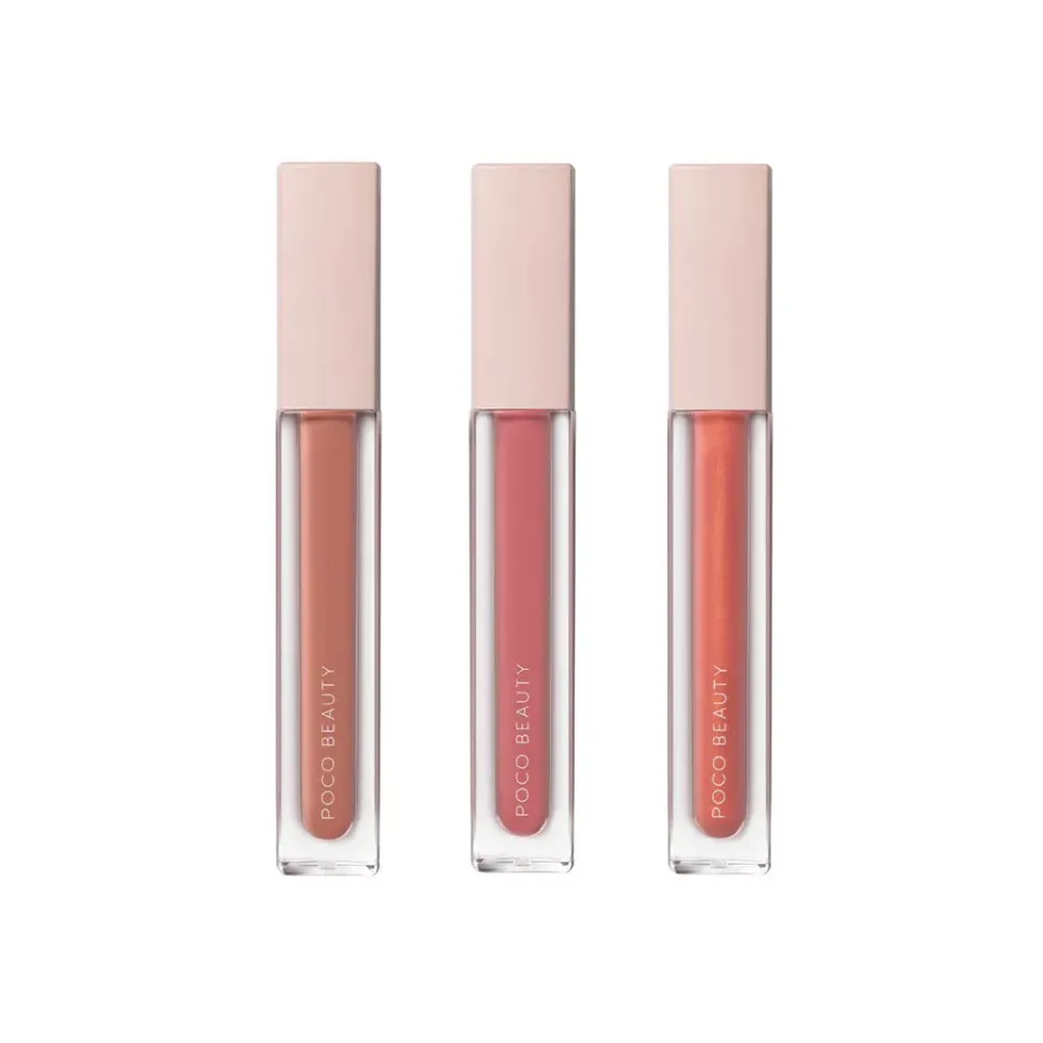 Poco Beauty Lightweight Lipglaze Trio gloss 3 teintes