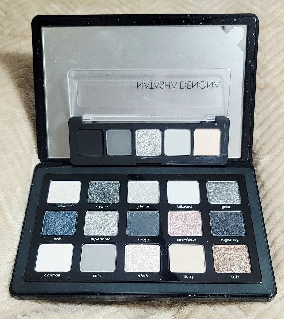 Natasha Denona Xenon palette fards à paupières 15 fards smoky