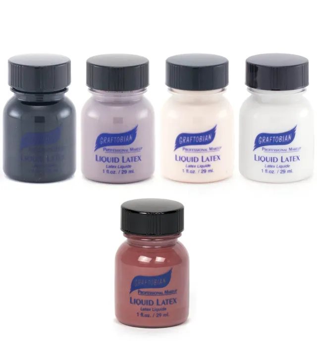 Graftobian Latex Liquide Coloré 1 oz fini élastique