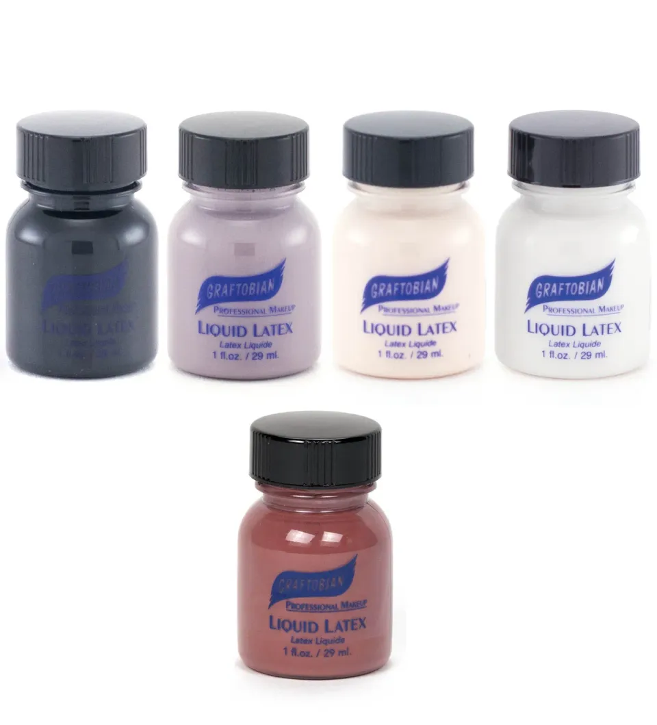 Graftobian Latex Liquide Coloré 1 oz fini élastique