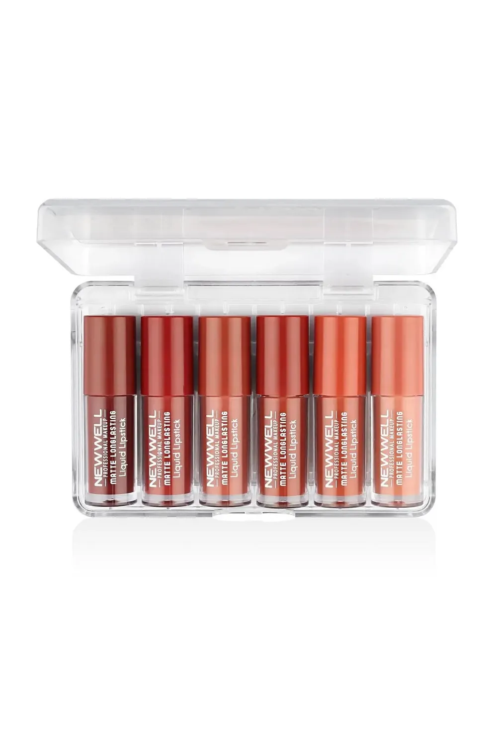 Newwell France Mini Kit Rouge à lèvres liquide mat 6 pièces