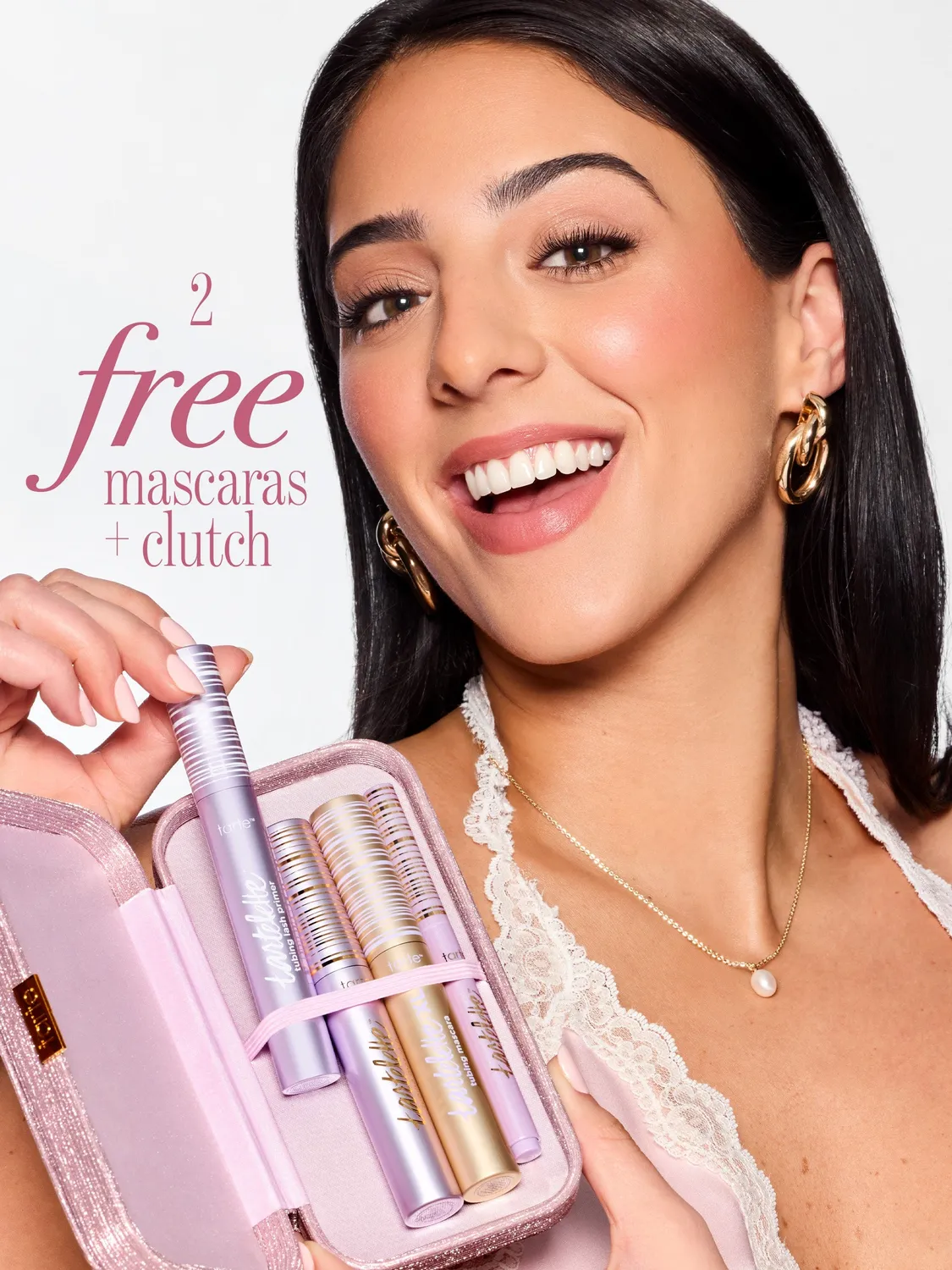 Tarte Eyes On Me coffret mascara liner pochette 4 pièces