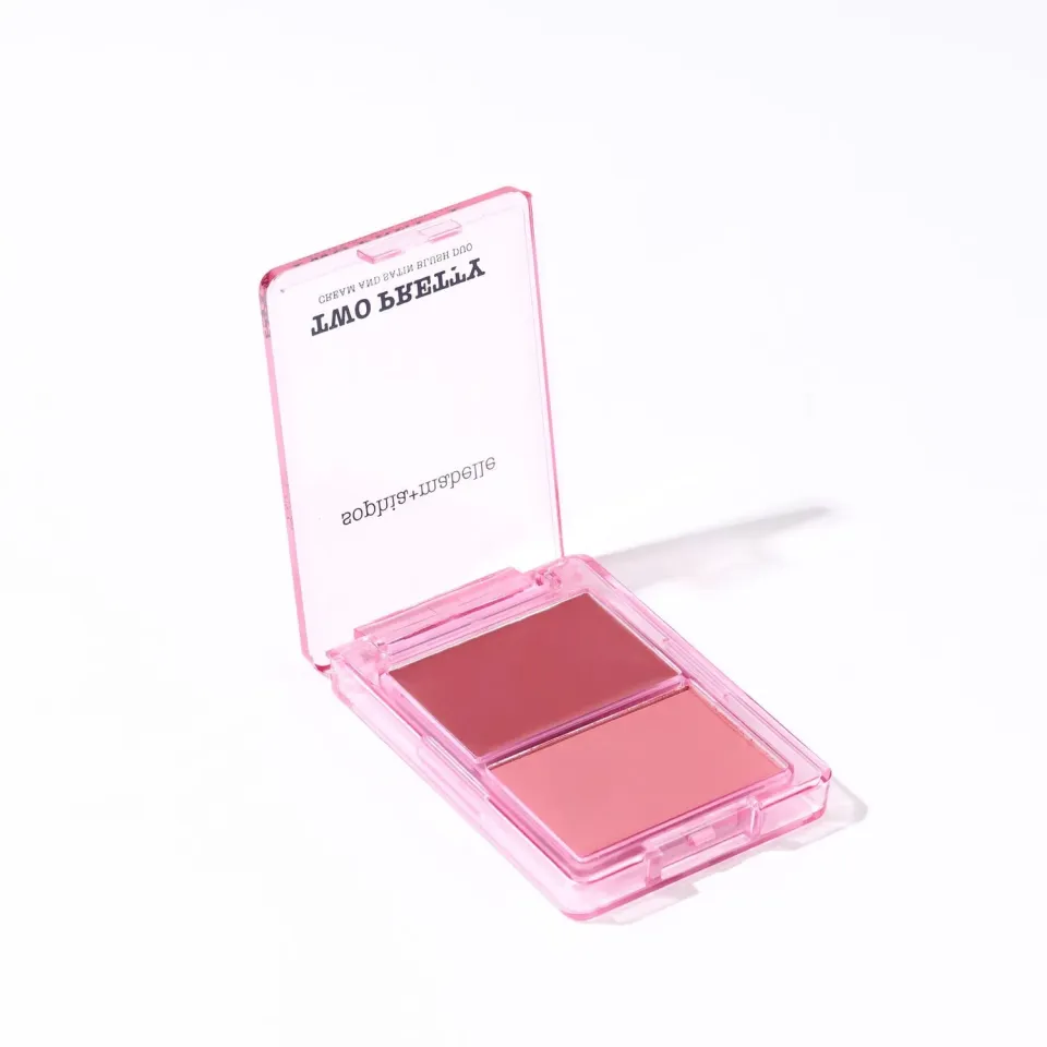 sophia+mabelle blush duo blush poudre et crème éclat