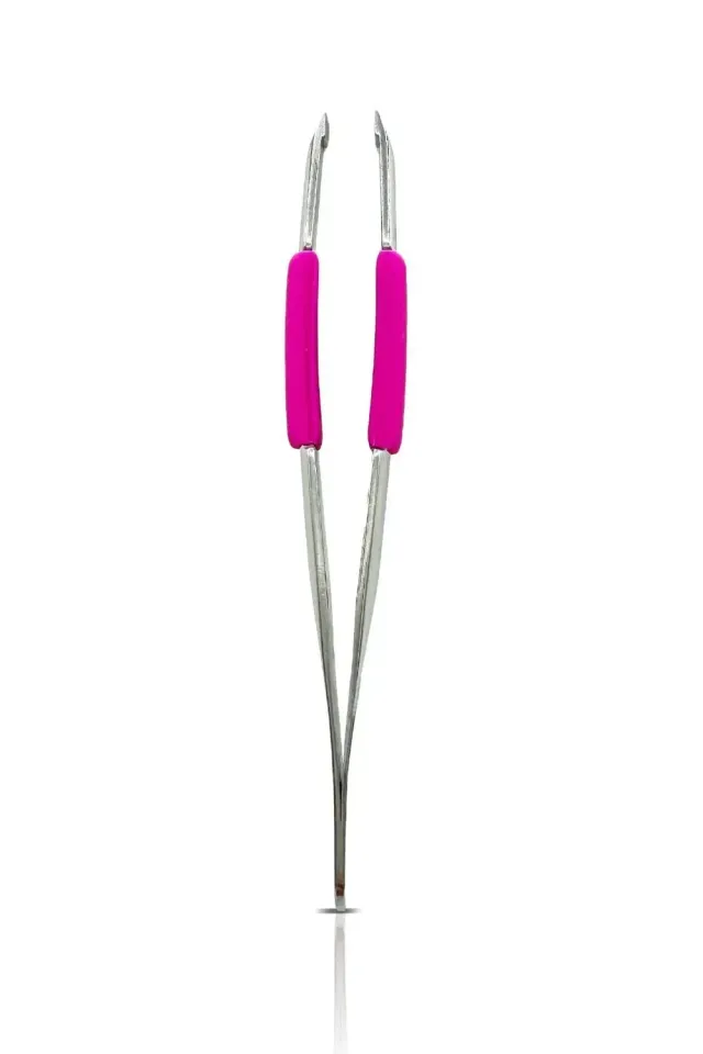 New Well AN-12 pince à épiler sourcils mors précis inox