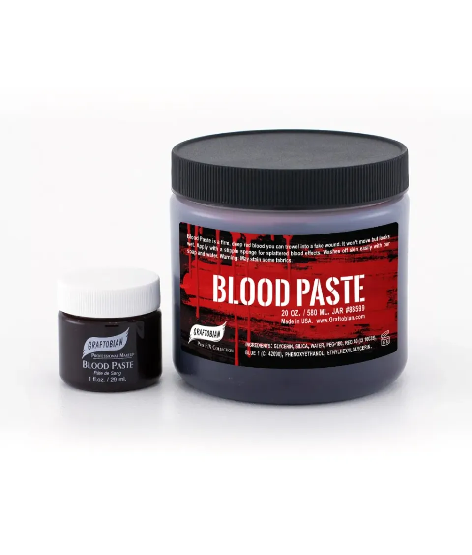 Graftobian Blood Paste pâte sang rouge profond 1 oz