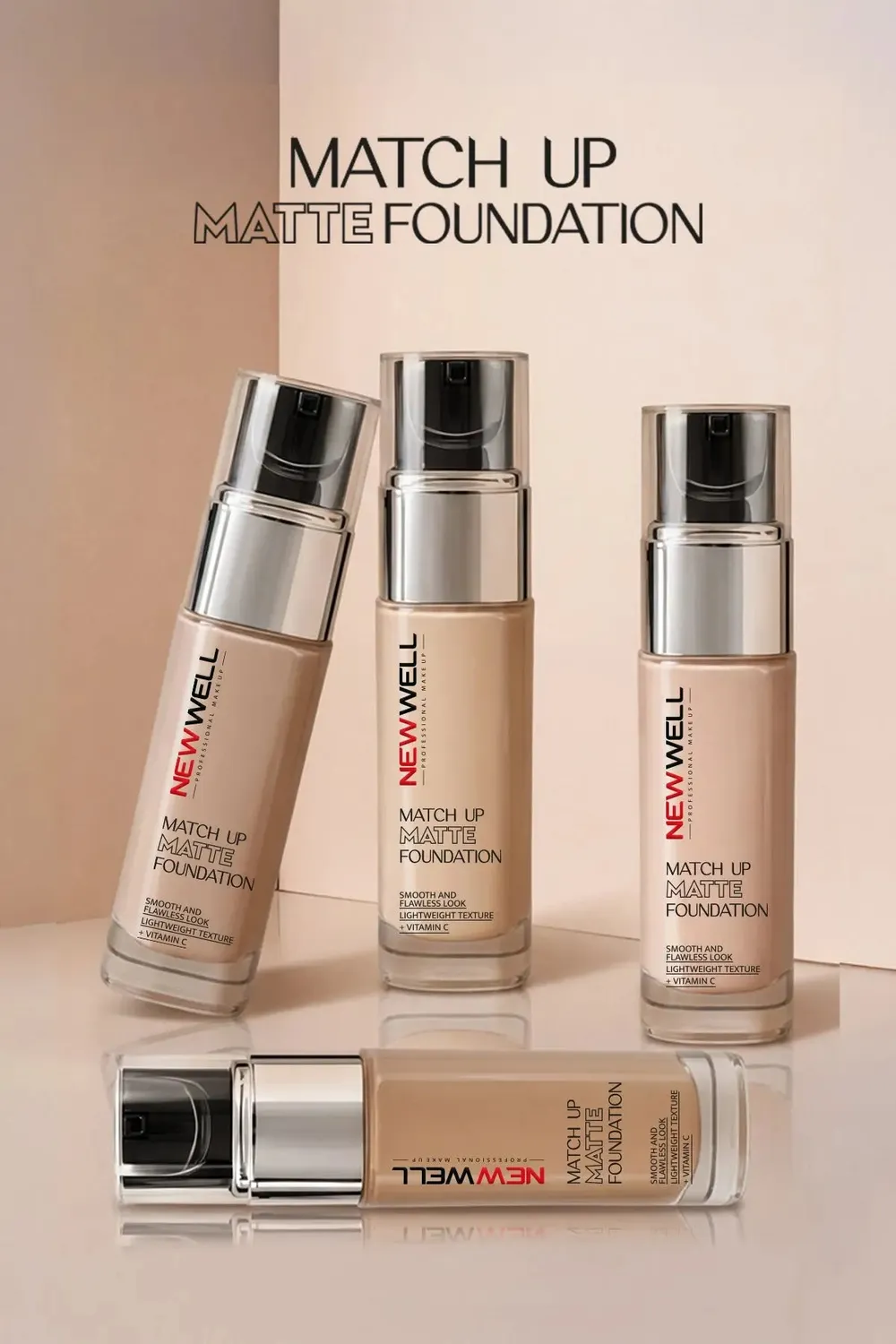 New Well Match Up Matte fond de teint Bronze Dust 02 34g