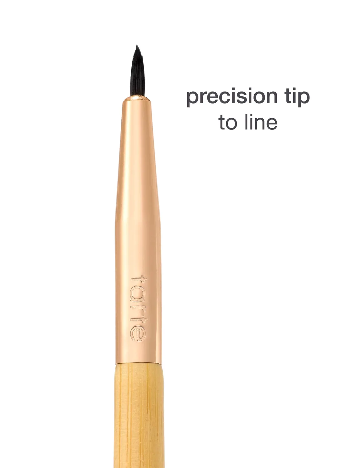 Tarte pinceau yeux double embout fard et liner vegan