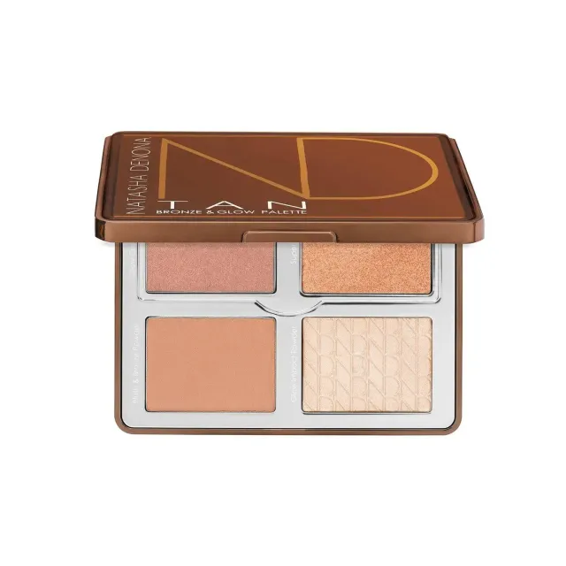 Natasha Denona Tan palette teint bronzeur enlumineur sculptant