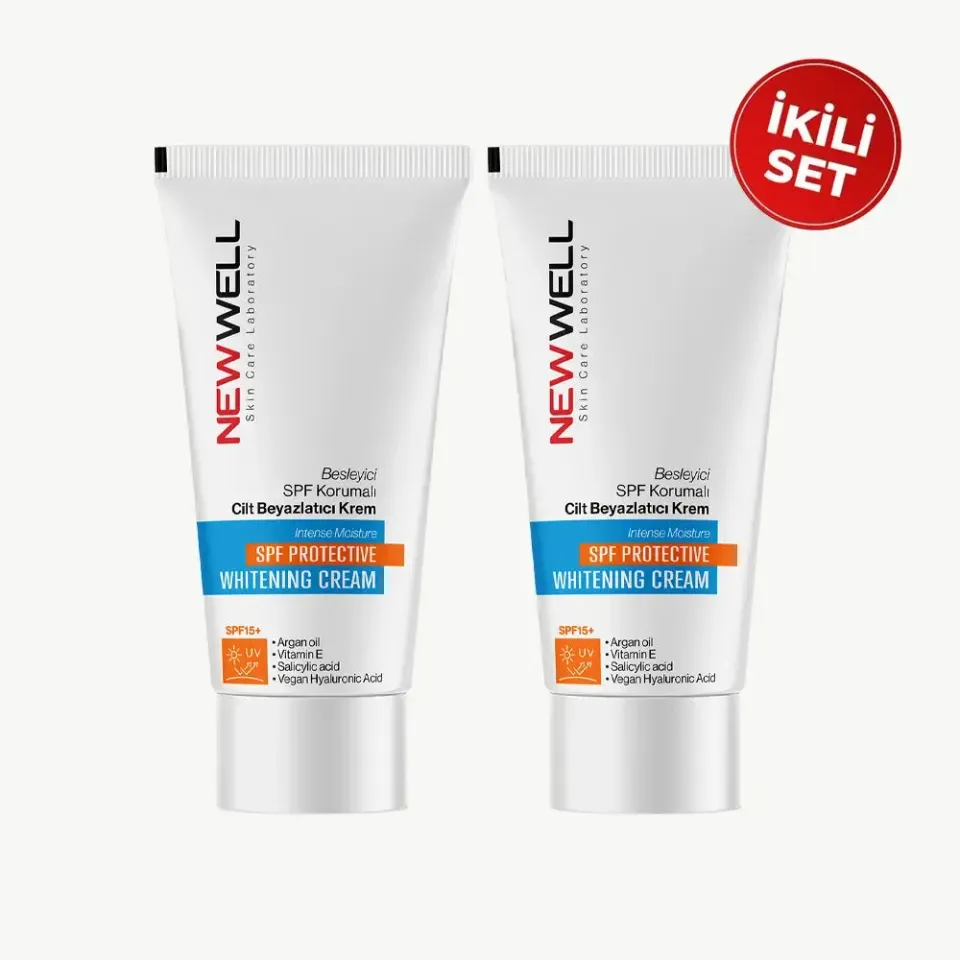 New Well SPF crème éclat nourrissante 50 ml x2 SPF15