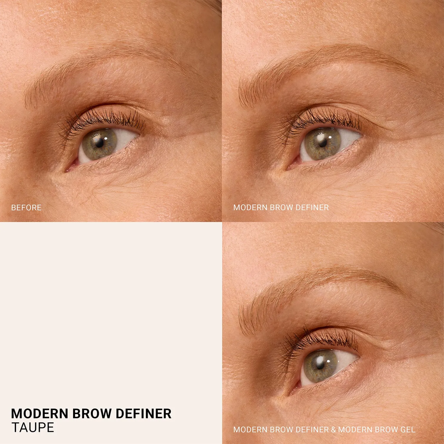 Vieve Modern Brow Definer crayon sourcils taupe froid mat 1mm