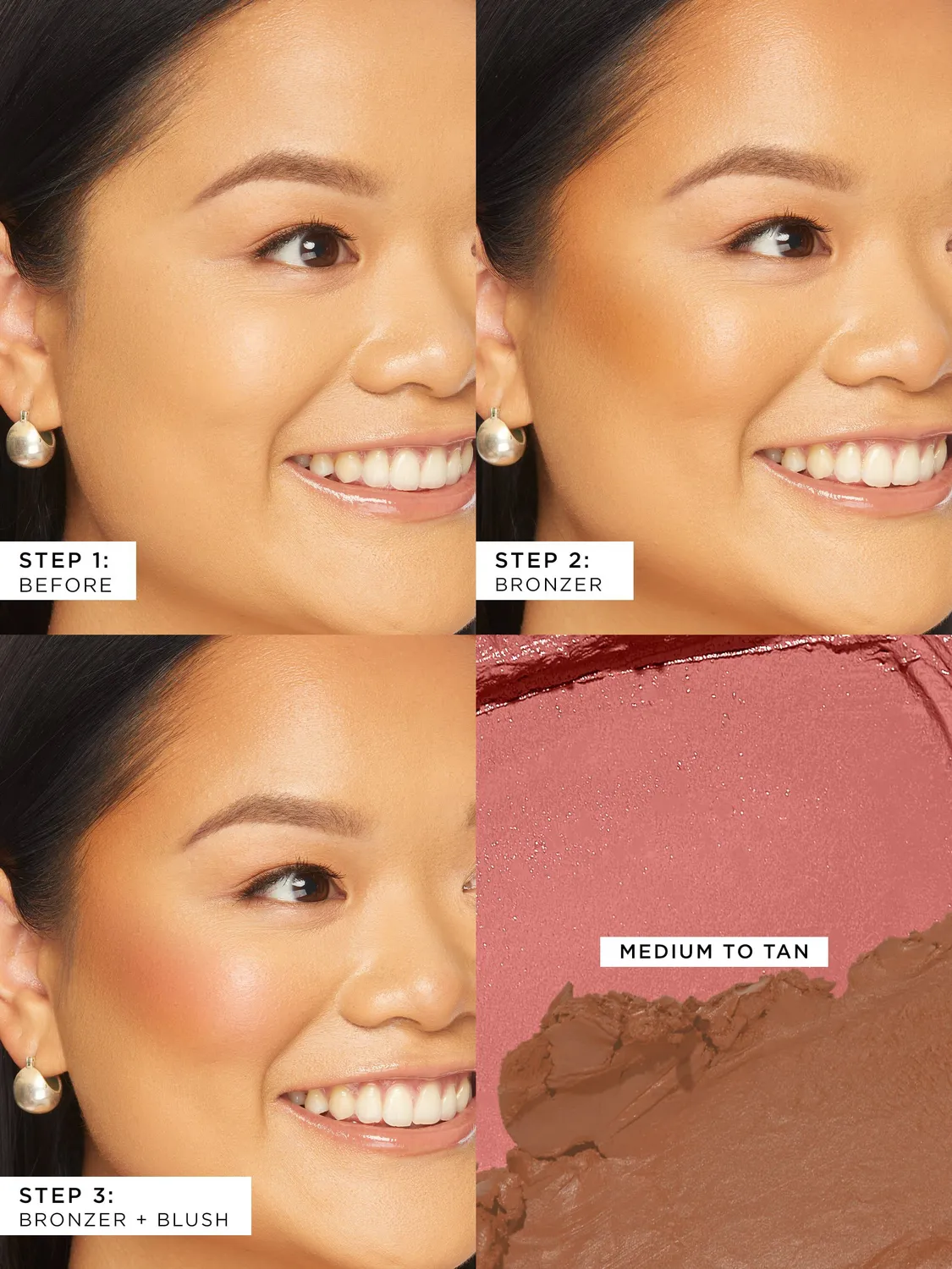 Tarte park ave princess duo blush bronzer crème fair-light