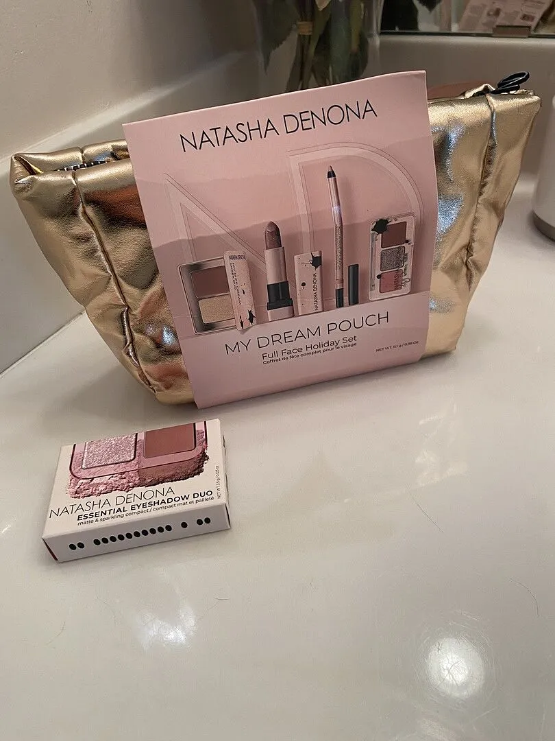 Natasha Denona Essential Eyeshadow Duo palette 2 fards Mia nude
