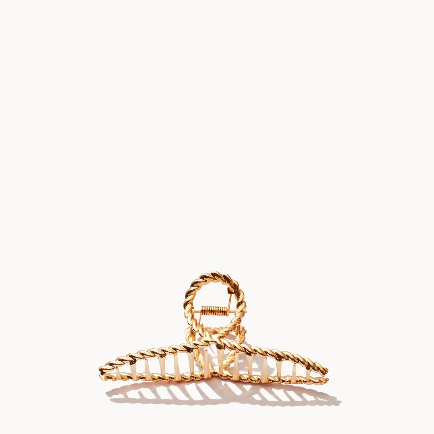 Vieve Claw Clip pince cheveux gold maintien doux