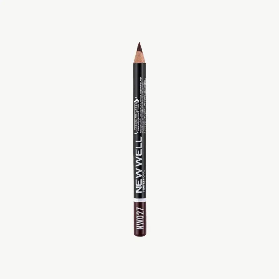 New Well Crayon Yeux NW027 Noir Mat Longue Tenue
