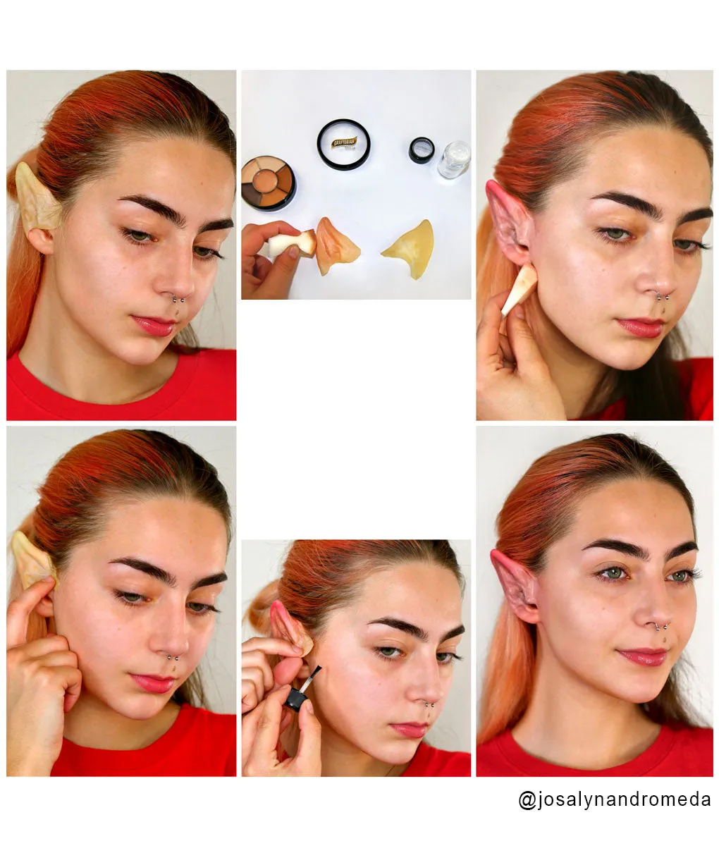 Graftobian Elf Ear Kit complet maquillage oreilles latex