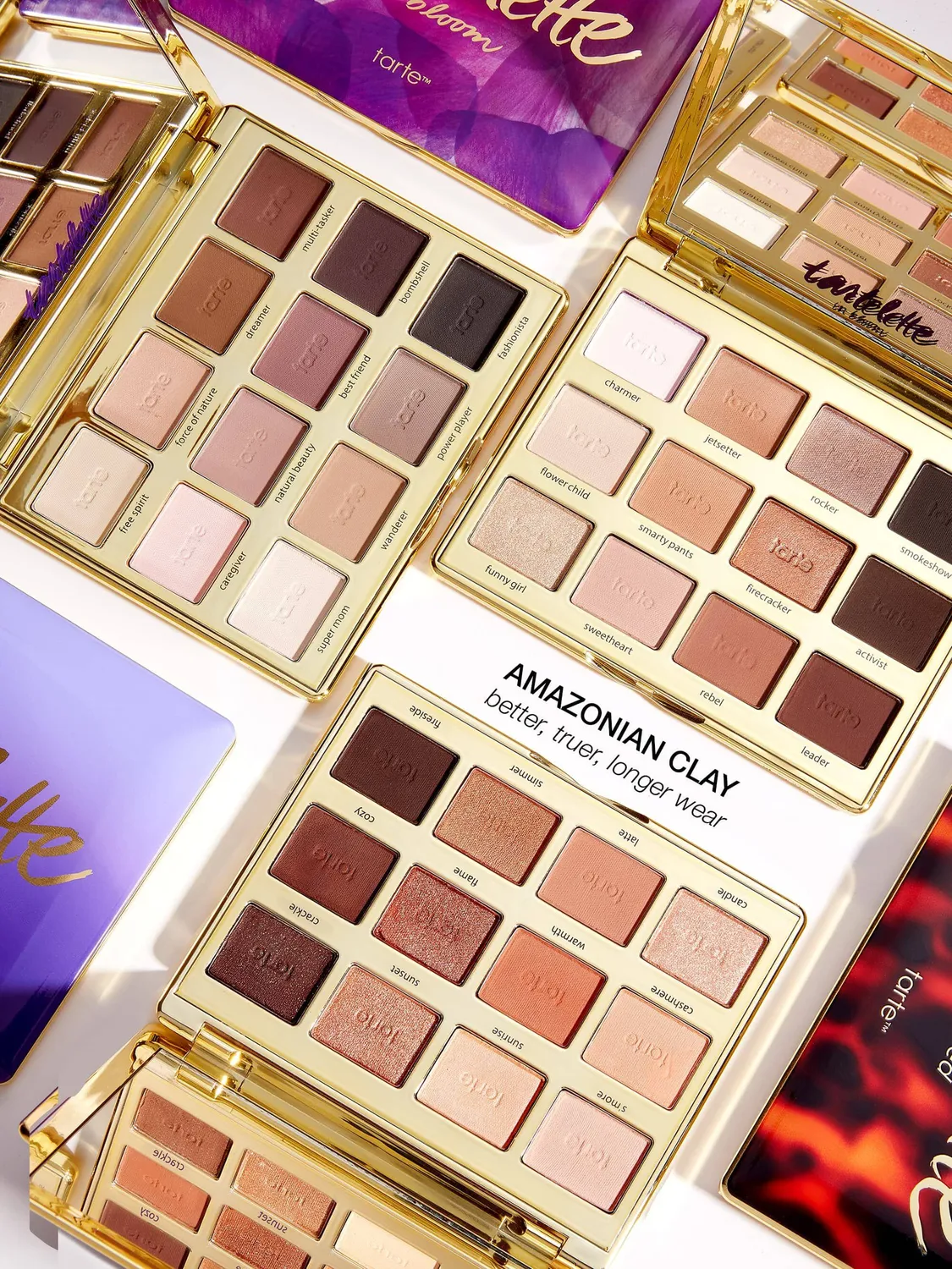 Tarte Tartelette Amazonian Clay palette fards multi mate froid