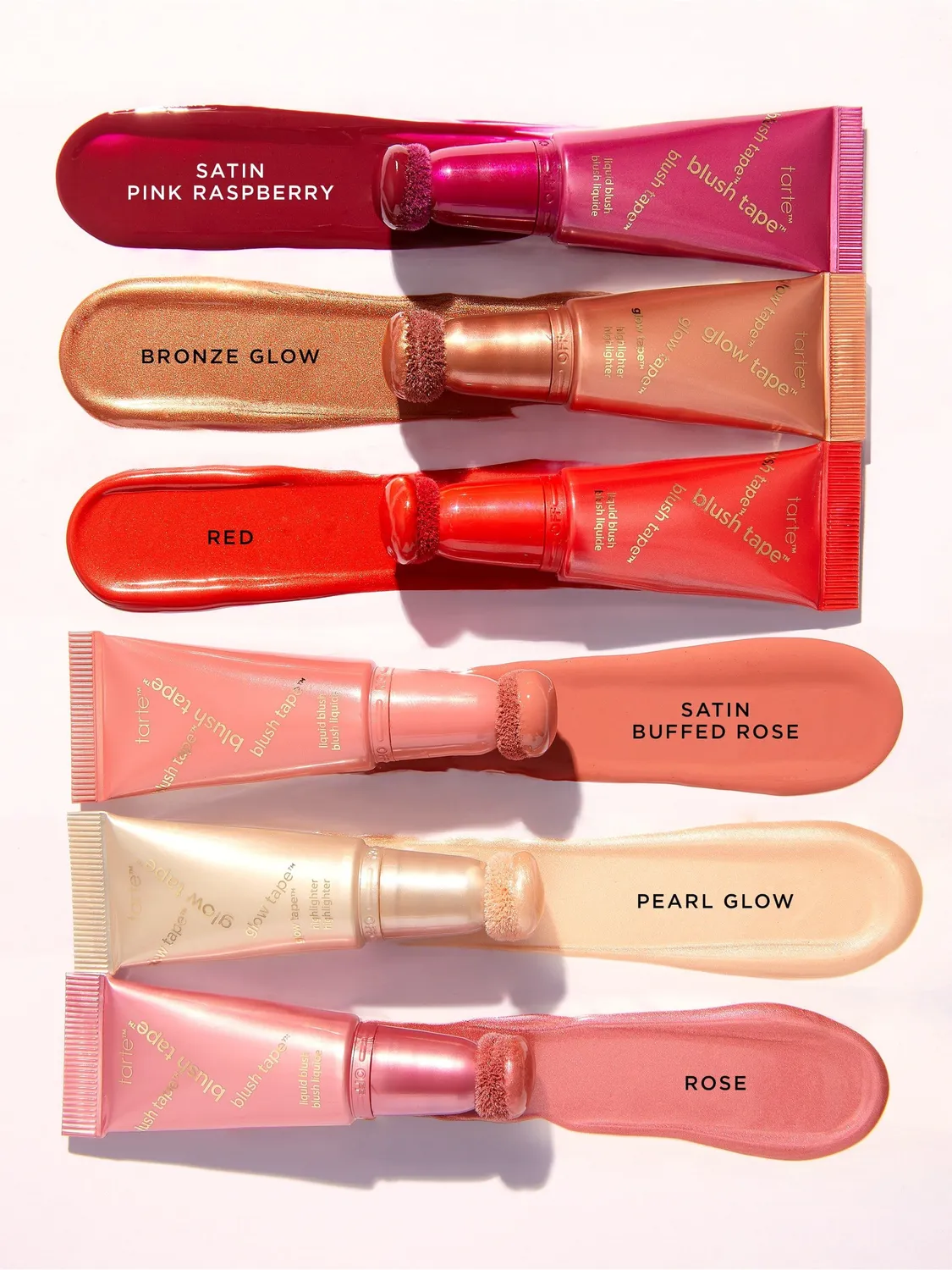 Tarte Blush Glow Tape set 3 minis roses voyage