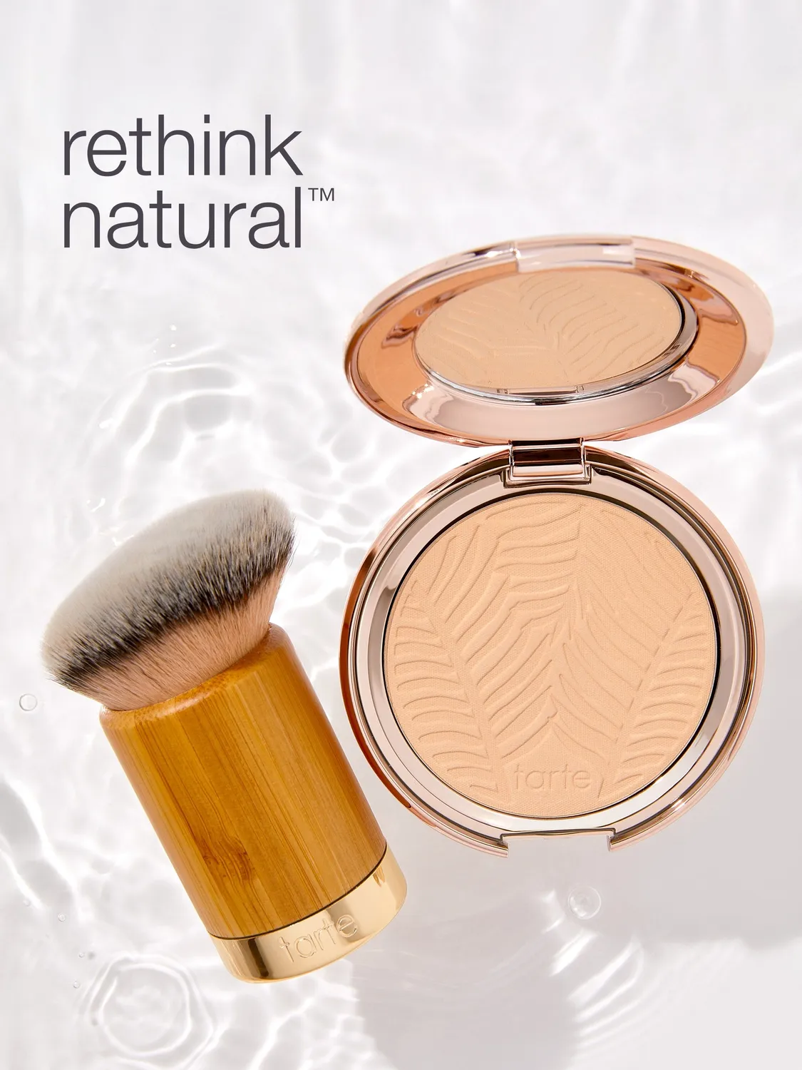Tarte Angled Blur pinceau poudre biseauté