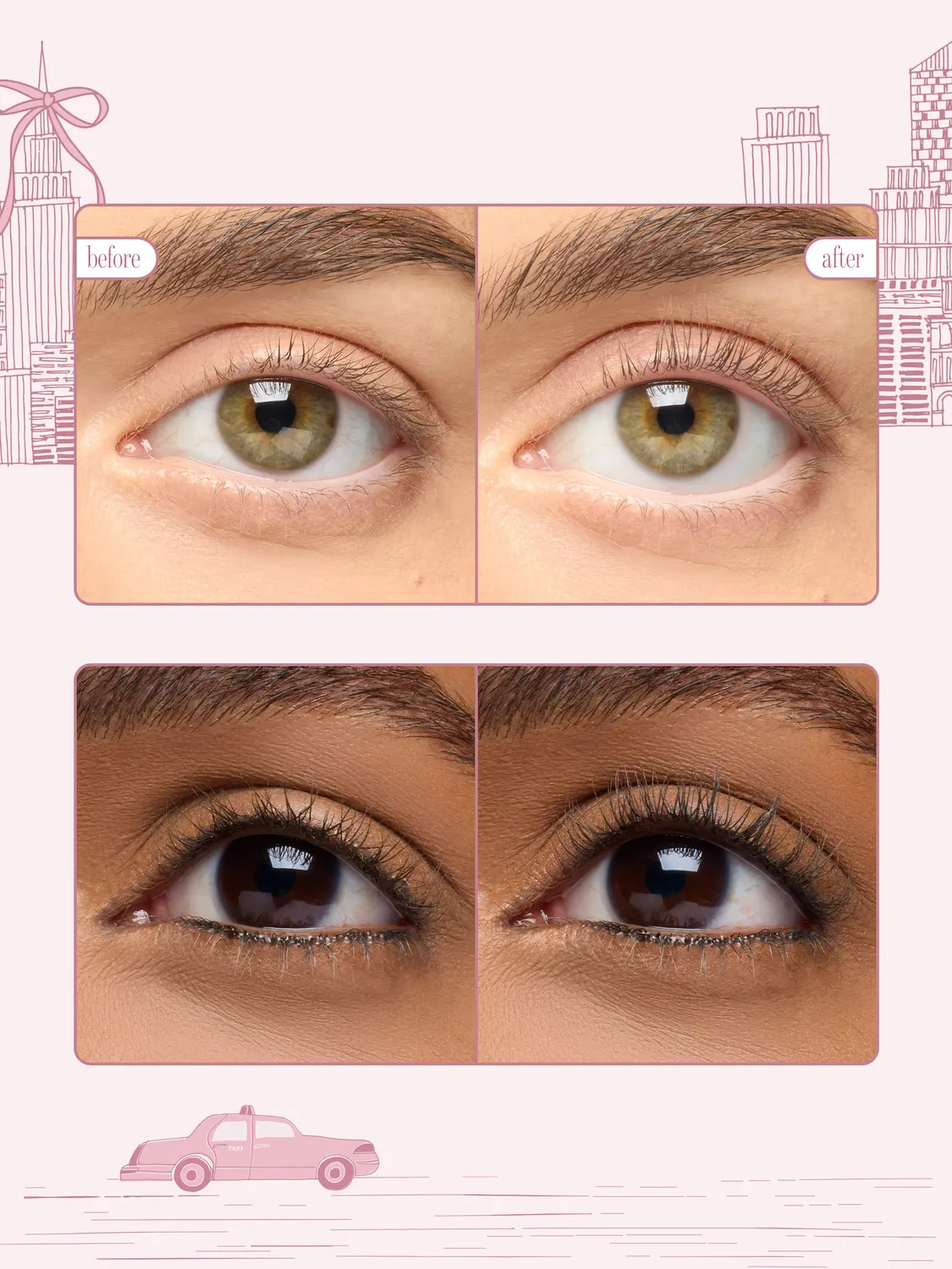 Tarte Pretty in Pearls recourbe-cils multi effet ouvrant