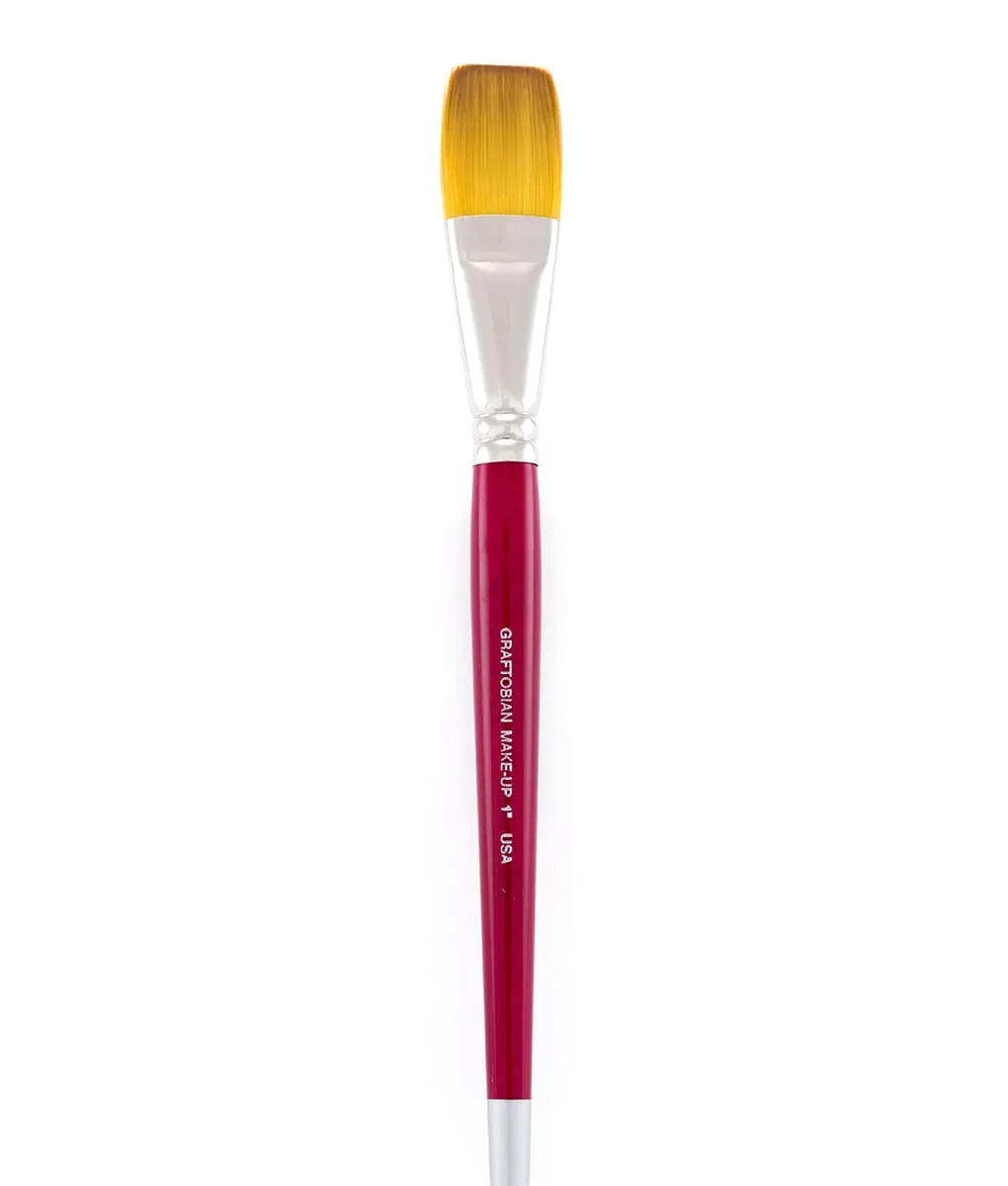 Graftobian 1 Flat Brush pinceau plat 2,5 cm couvrant