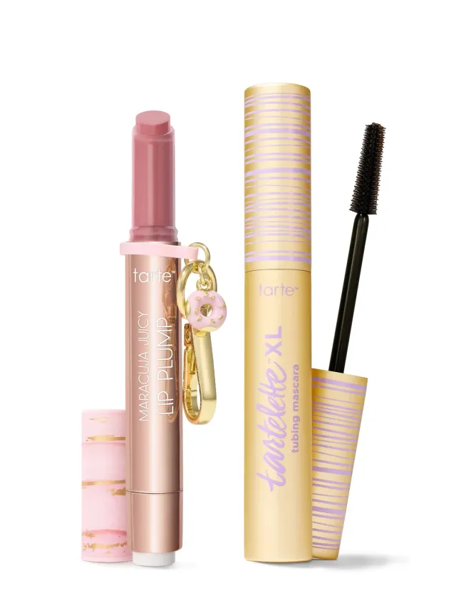 Tarte Maracuja Juicy XL Duo lèvres + mascara tubing charm