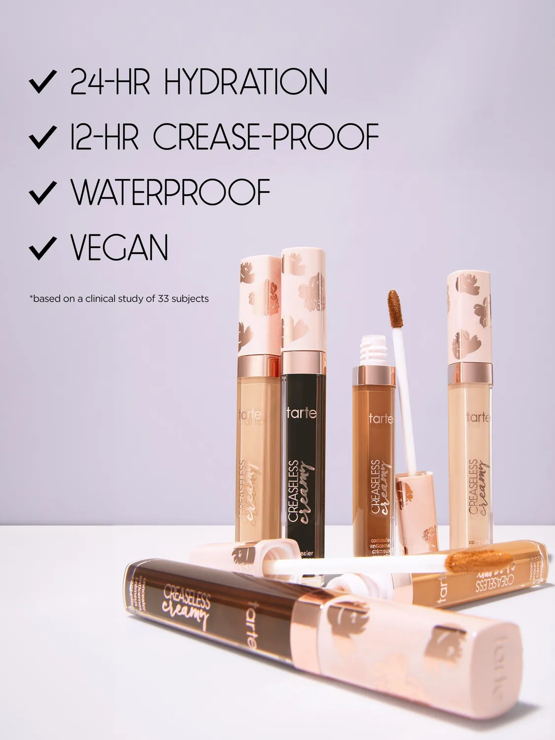 Tarte creaseless correcteur couvrant + pinceau patte