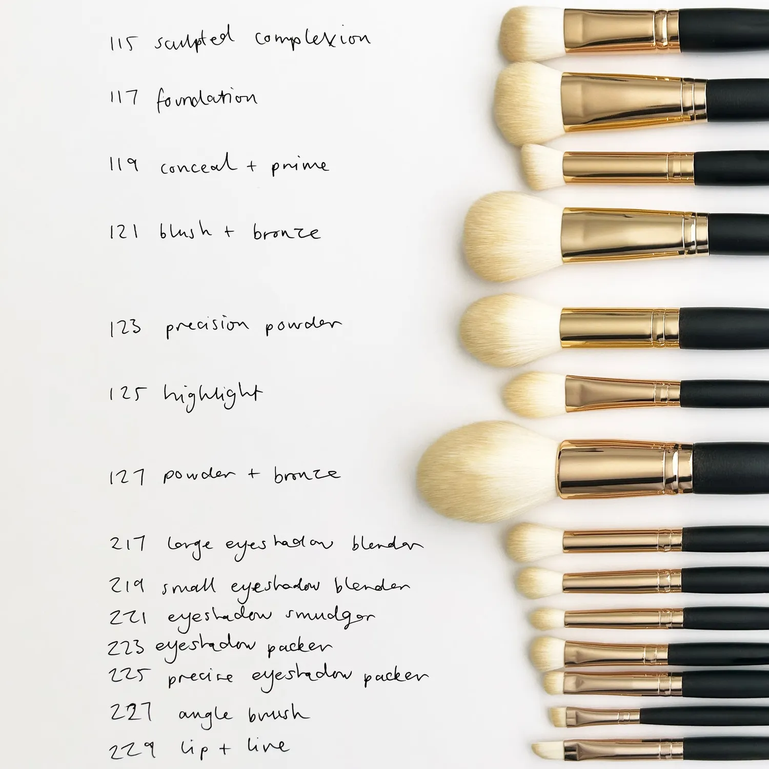 Vieve The Full Expression coffret 14 pinceaux synthétiques