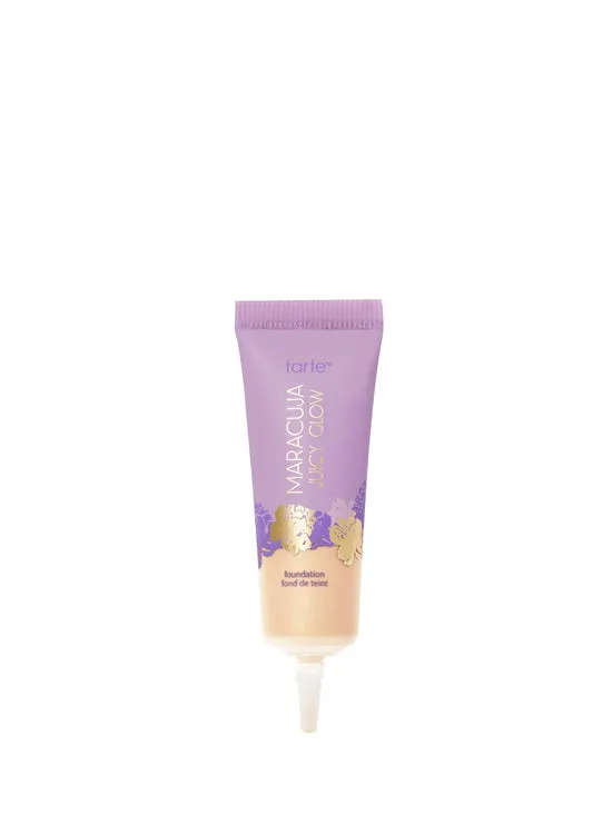 Tarte maracuja juicy glow tint fond de teint voyage éclat